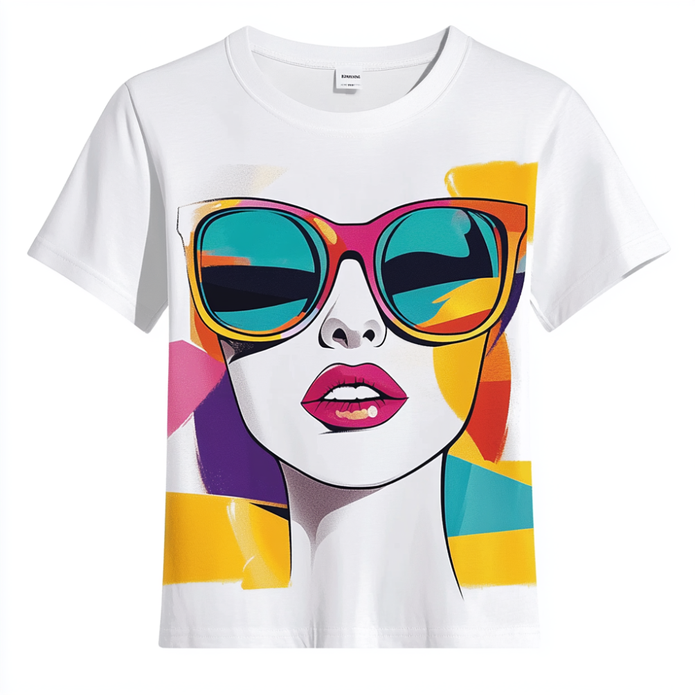 Grafik T-Shirt Trend Damen
